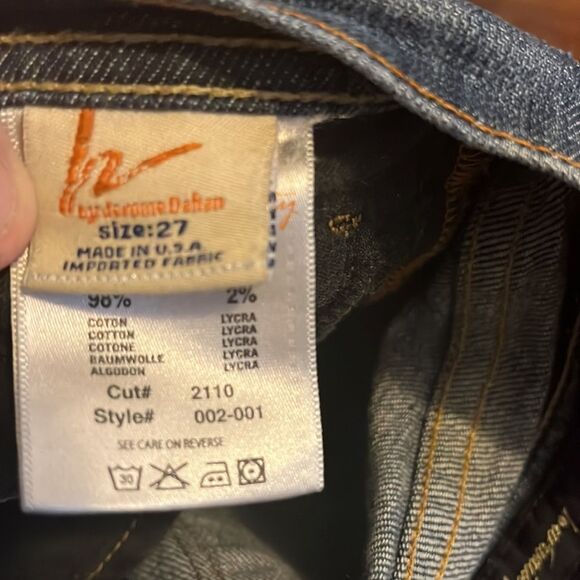 Y2K Citizens Of Humanity Ingrid Low Waist Flair Distressed Denim Jeans - Picture 12 of 12